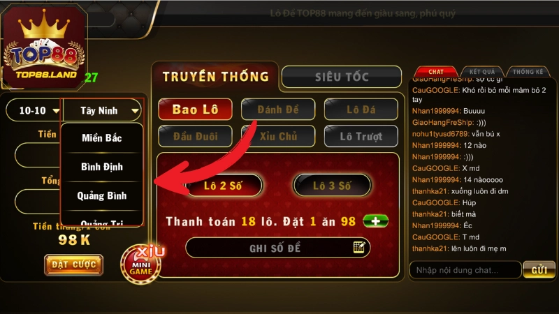 Loại hình Xổ Số Top88 hay nhất nên chơi