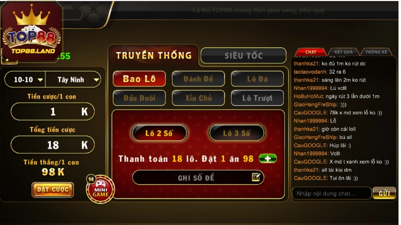 Giới thiệu thông tin tổng quan về Xổ số Top88